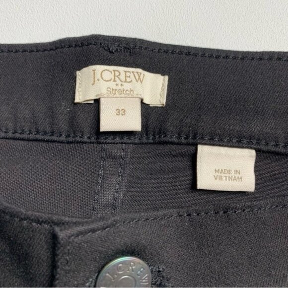 J. Crew mid-rise black skinny jean in signature stretch size 33 - Picture 5 of 9